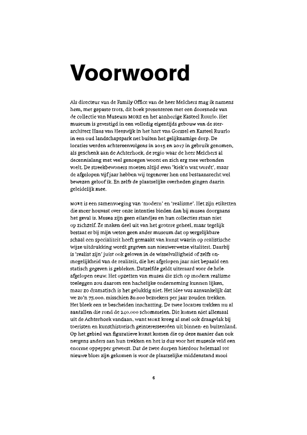 Museum MORE. 100 jaar realisme