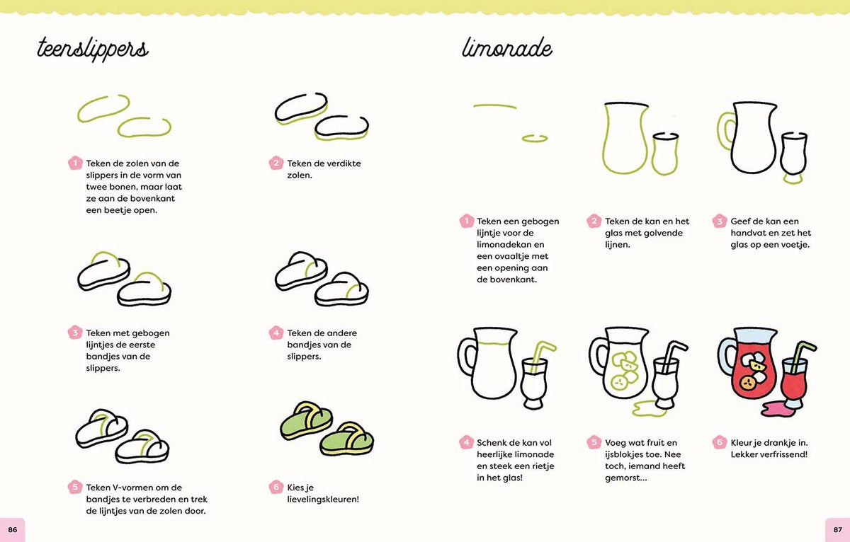 Superschattige dingen tekenen