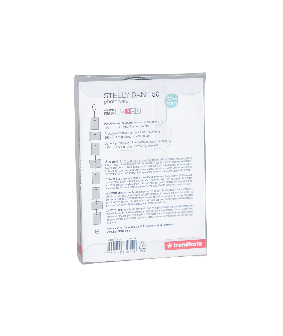 Fotokoord 150cm met 8 magneten Steely Dan