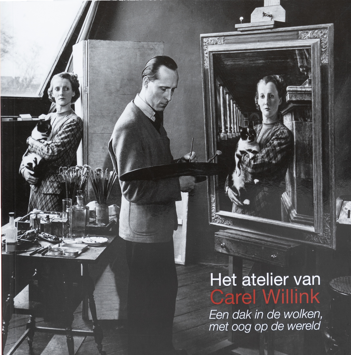 Het atelier van Carel Willink. Een dak in de wolken met oog op de wereld