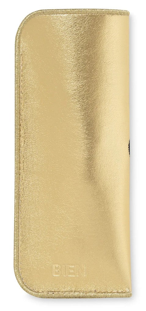 Brillenhoes glitter goud