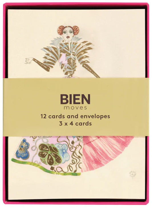 Kaarten set van 12 Fong-Leng Mathilde