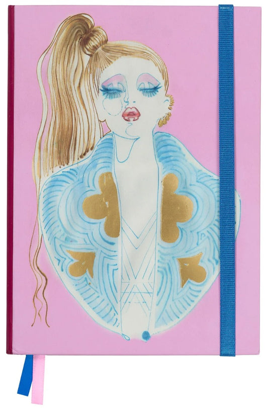 Notitieboek Fong Leng Mathilde Samurai roze