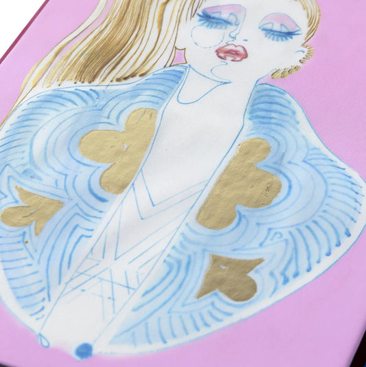 Notitieboek Fong Leng Mathilde Samurai roze