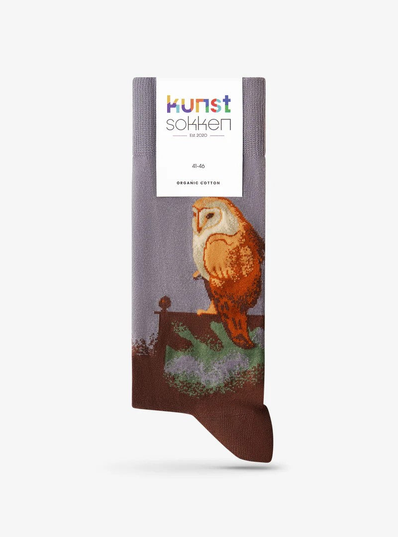 Sokken Jan Mankes Grote uil op scherm 36-40