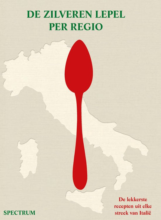 Zilveren lepel per regio