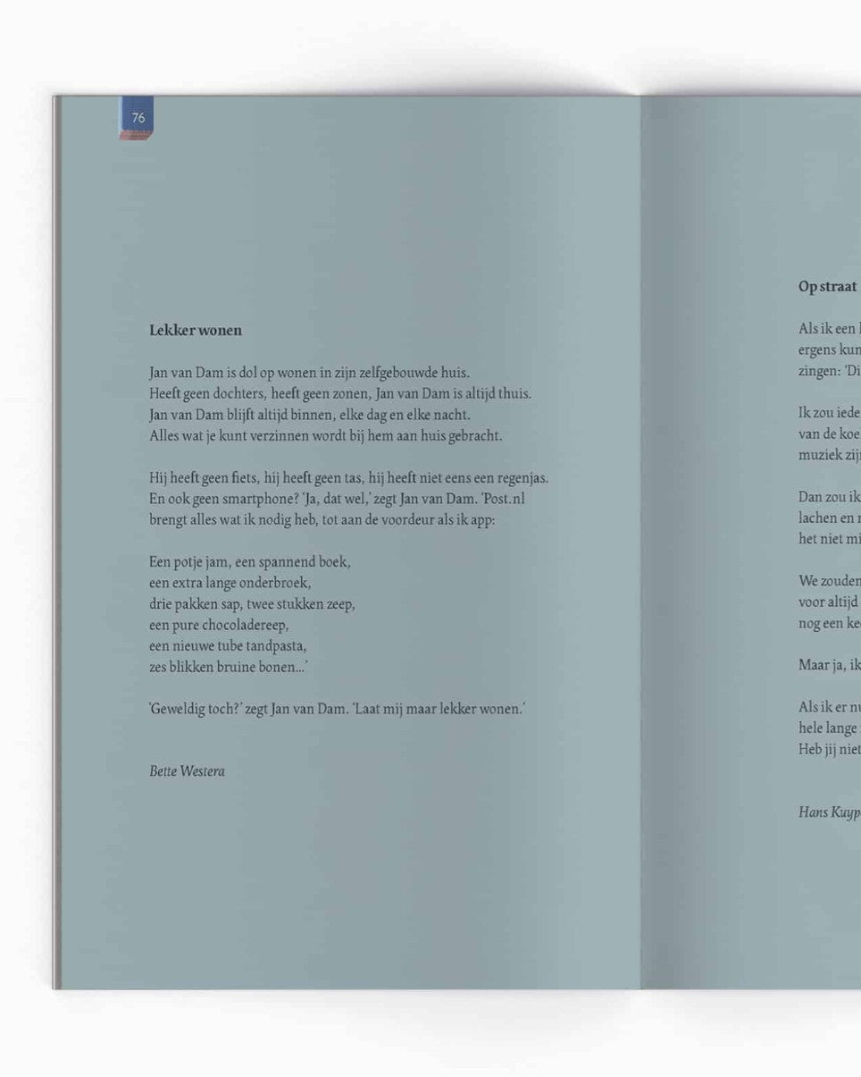 Gedichtenbundel Dichter Thuis