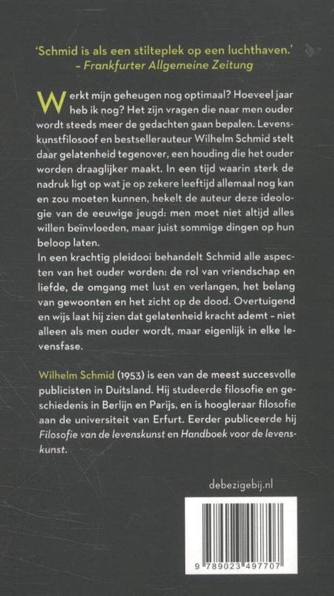 Een kleine filosofie van het ouder worden