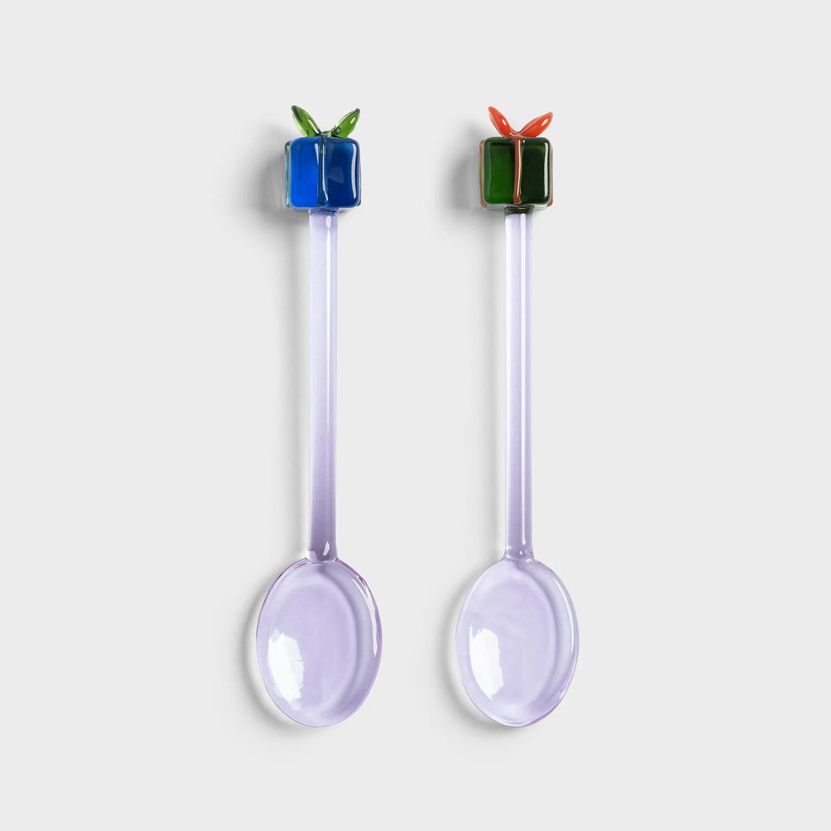 Lepeltjes glas set spoon gift
