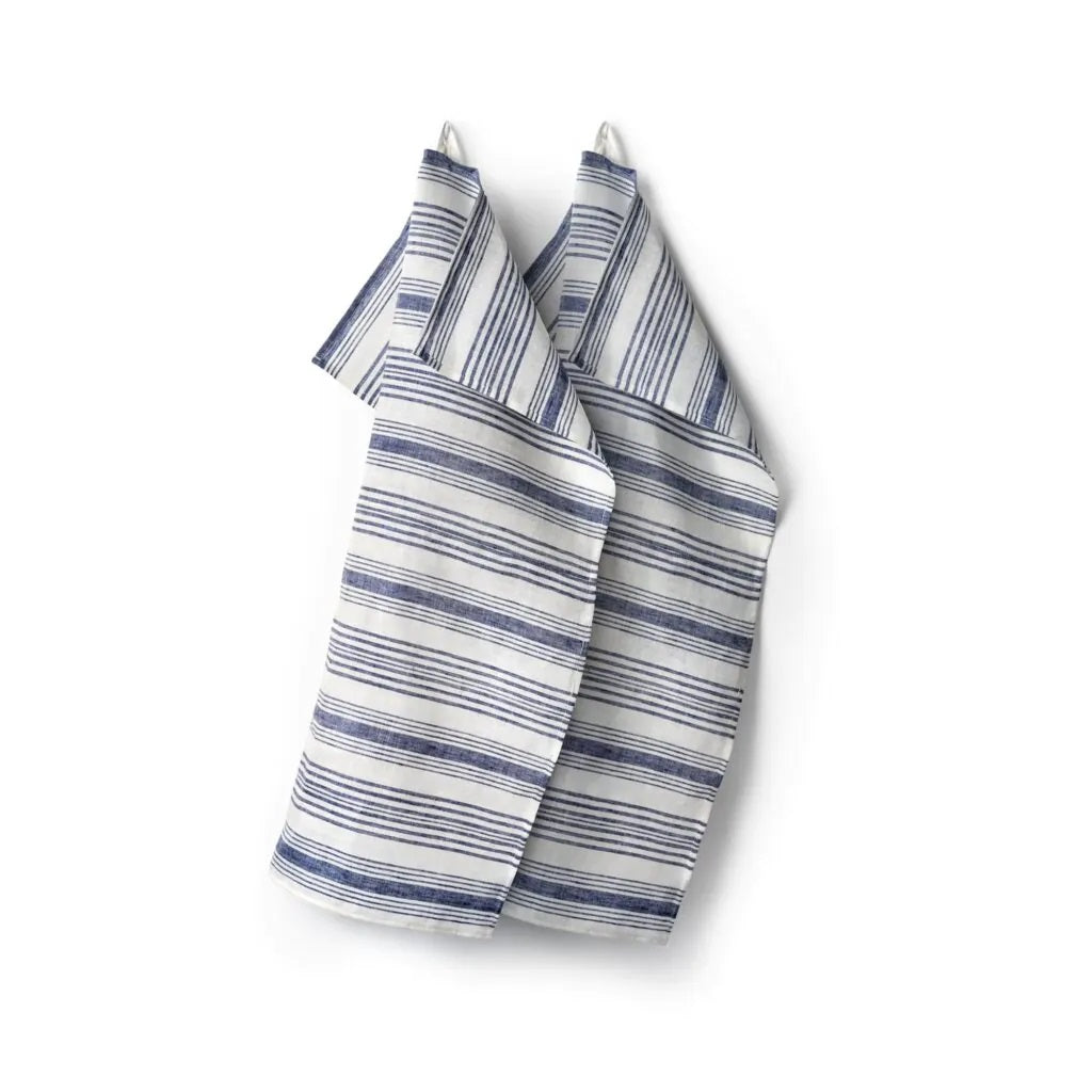 Theedoeken set Gästabud marine blue