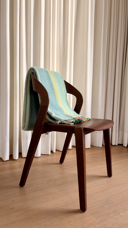 Deken lamswol Birka Meadow