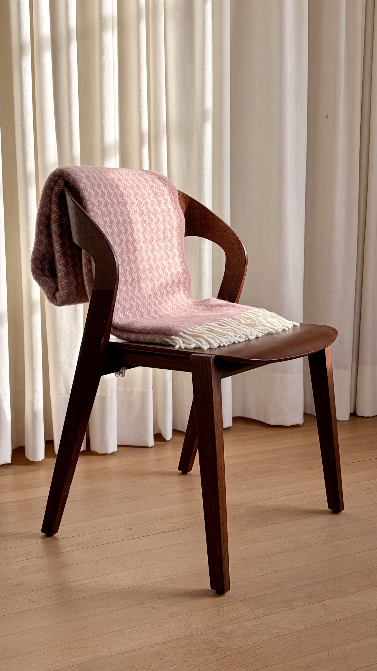 Deken lamswol Palazzo Rose