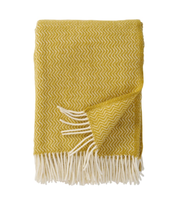 Deken lamswol Sorbet Banana