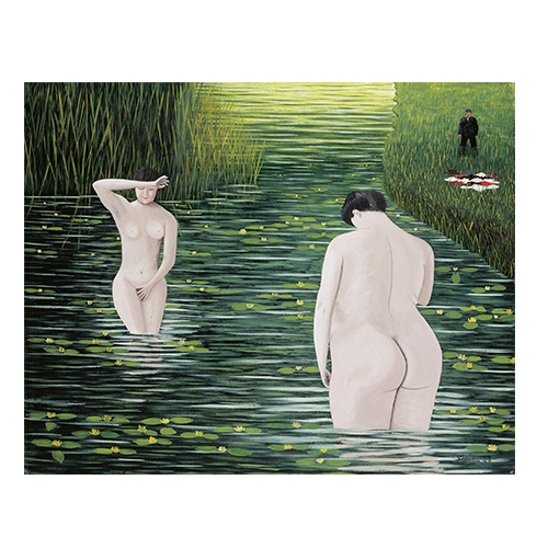 Licked by the Waves. Nieuwe baders in de kunst