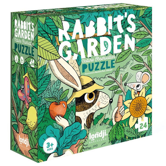 Puzzel Rabbits Garden Londji