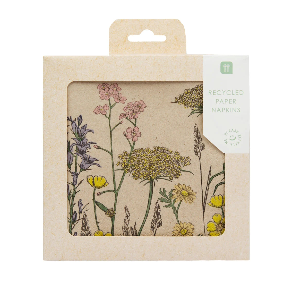 Servetten weidebloemen Natural Meadow