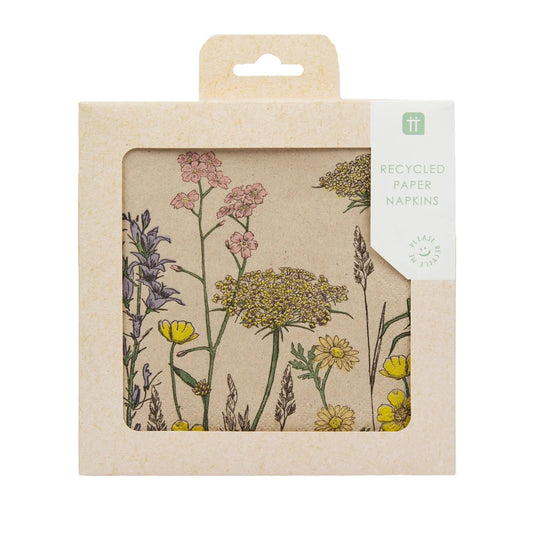 Servetten weidebloemen Natural Meadow
