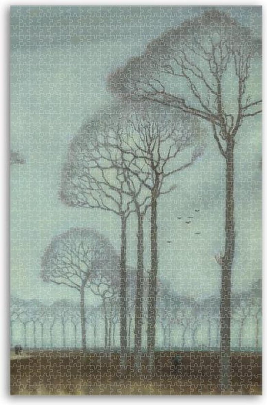 Puzzel Jan Mankes Bomenrij