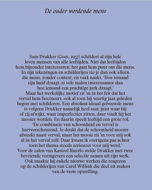 Sam Drukker. De ouder wordende mens