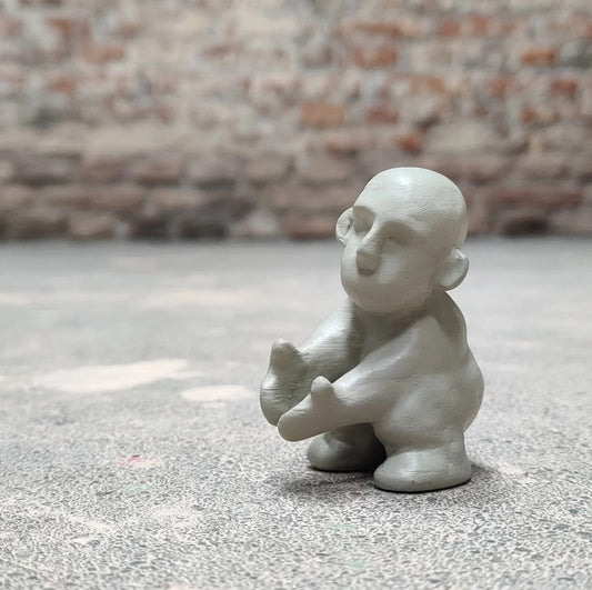 Miniatuur beeldje Troost