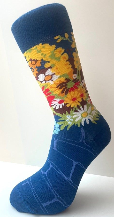 Sokken Charley Toorop Vaas met bloemen 41-46