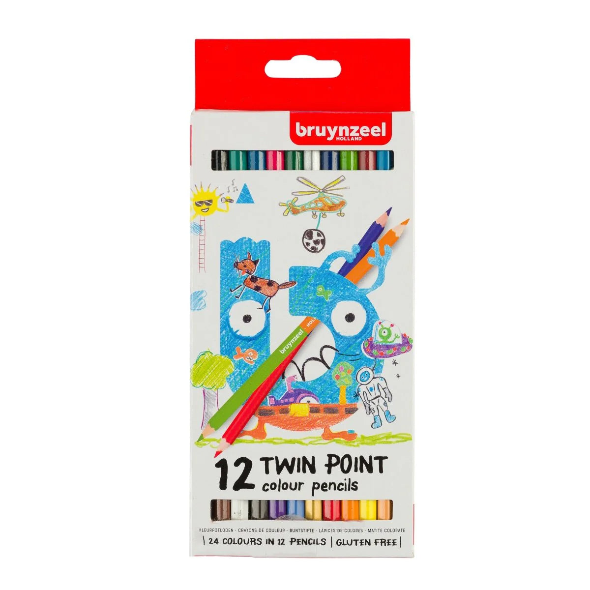 Kleurpotloden Twin point Talens