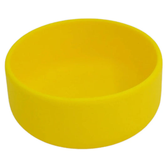 Kinderservies kom The bowl smile yellow