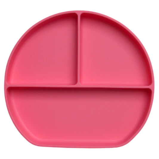 Kinderservies bord The plate bubbly pink