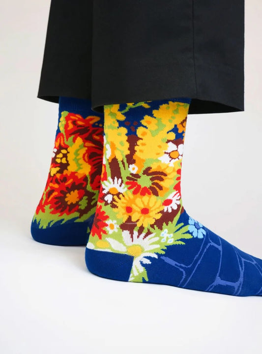 Sokken Charley Toorop Vaas met bloemen 41-46