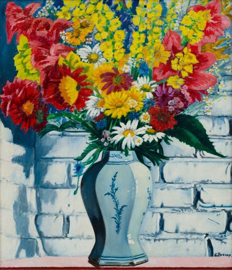 Sokken Charley Toorop Vaas met bloemen 41-46
