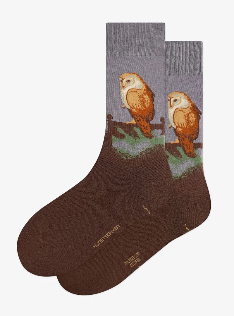 Sokken Jan Mankes Grote uil op scherm 36-40