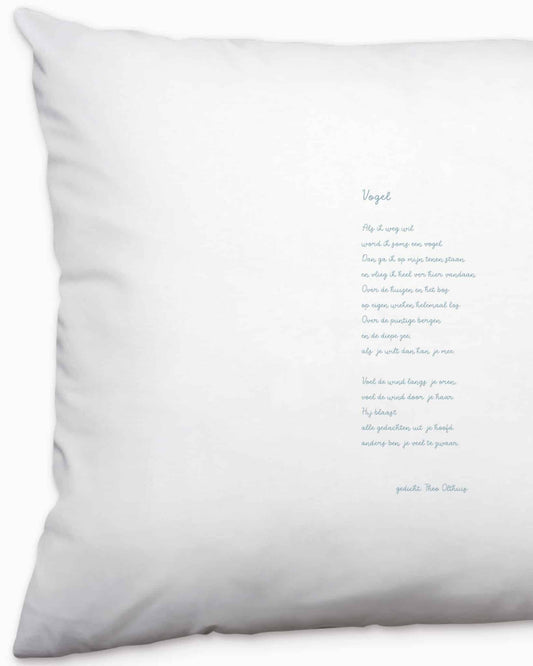 Kussensloop Vogel