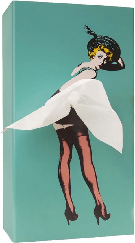 Tissuehouder mint groen